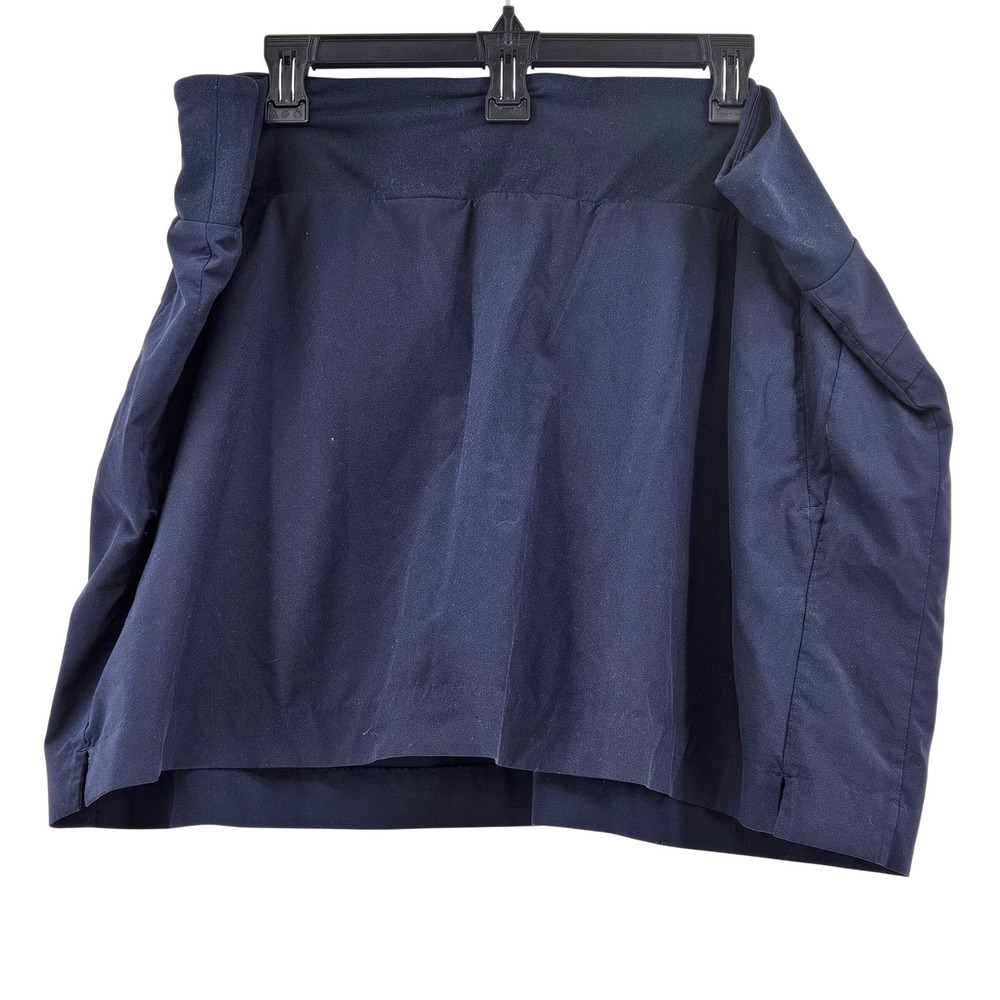 Athleta Soho Skort Navy Blue Plus Size 22 Active Travel Hiking Skirt Pockets